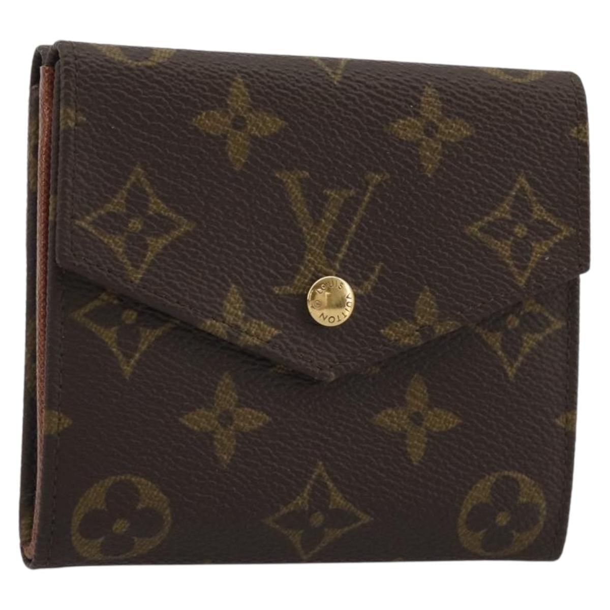 LOUIS VUITTON Monogram Portefeuille Victorine Wallet M62360 LV Auth 188187A