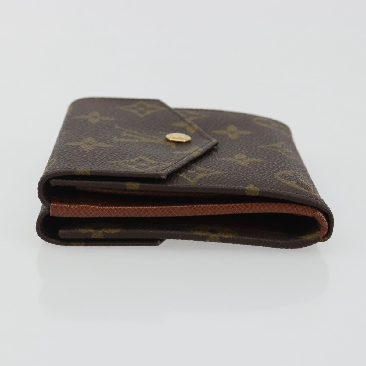 LOUIS VUITTON Monogram Portefeuille Victorine Wallet M62360 LV Auth 188187A