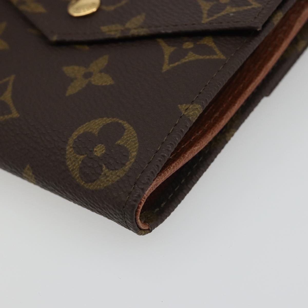 LOUIS VUITTON Monogram Portefeuille Victorine Wallet M62360 LV Auth 188187A