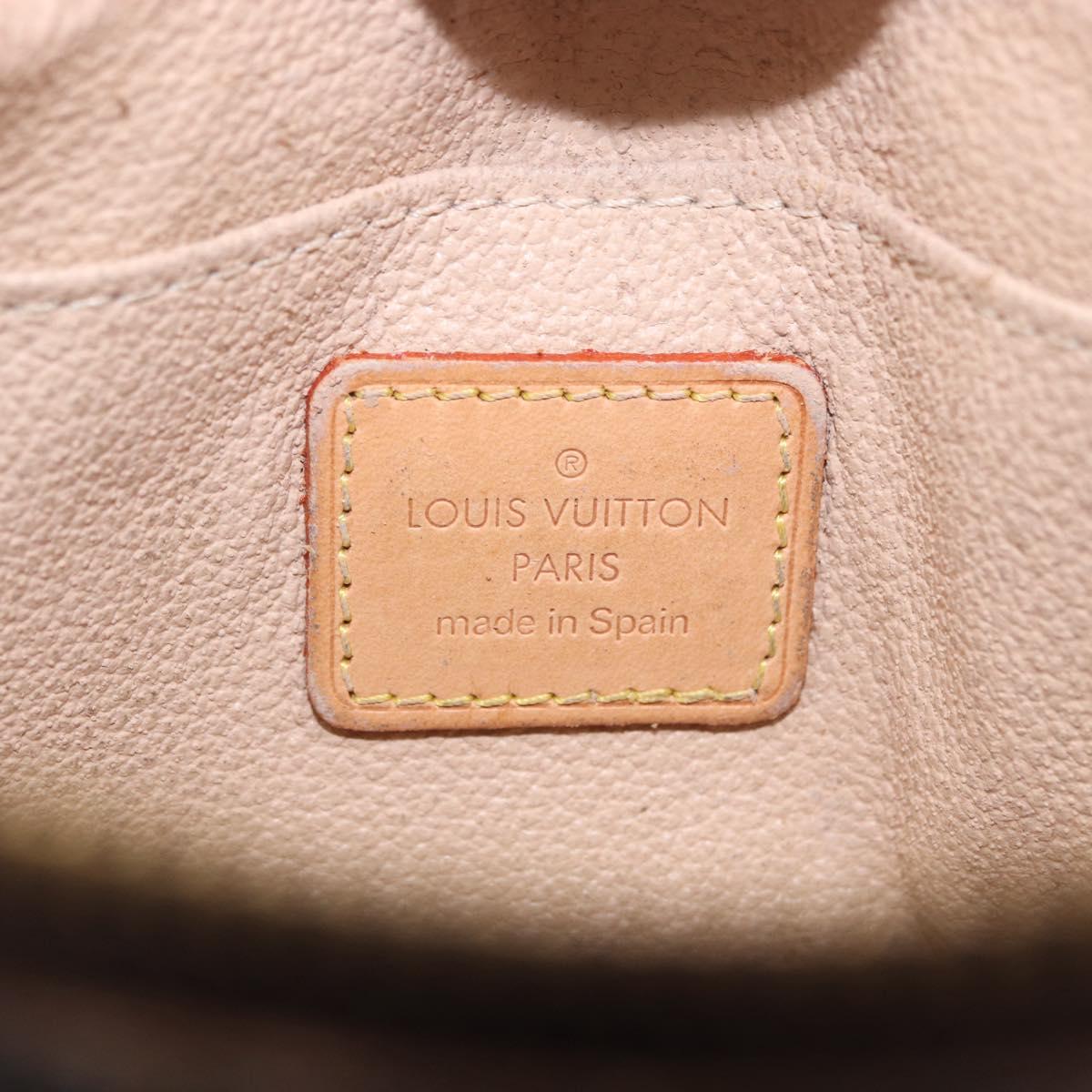 LOUIS VUITTON Monogram Pochette Cosmetic PM Pouch M43998 LV Auth 188189