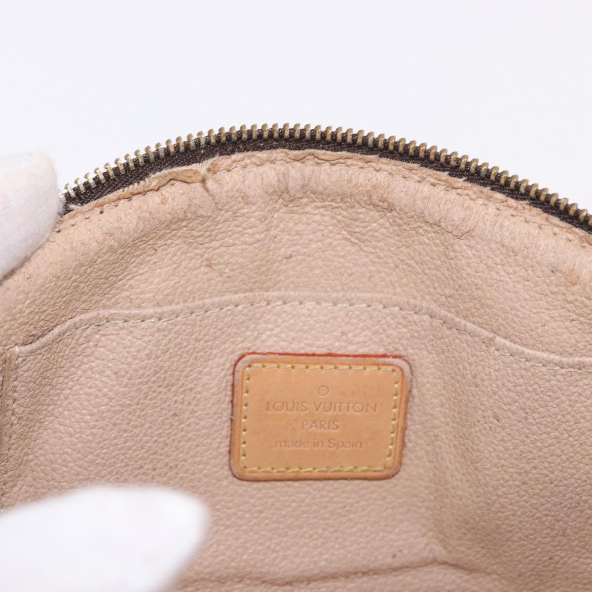 LOUIS VUITTON Monogram Pochette Cosmetic PM Pouch M43998 LV Auth 188189