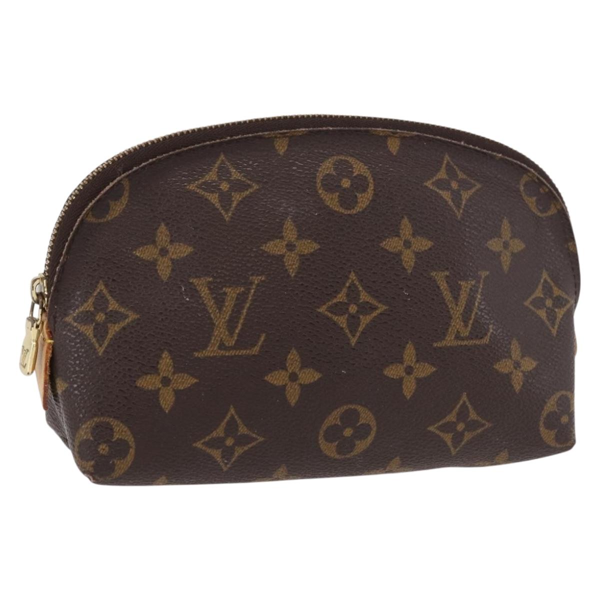LOUIS VUITTON Monogram Pochette Cosmetic PM Pouch M43998 LV Auth 188189
