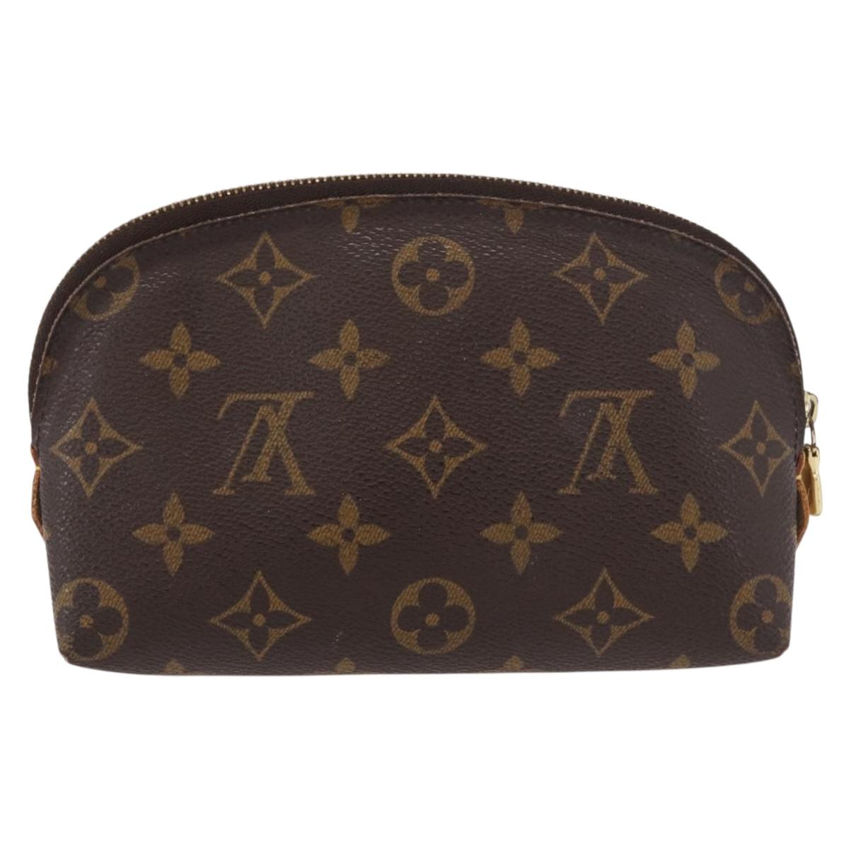 LOUIS VUITTON Monogram Pochette Cosmetic PM Pouch M43998 LV Auth 188189