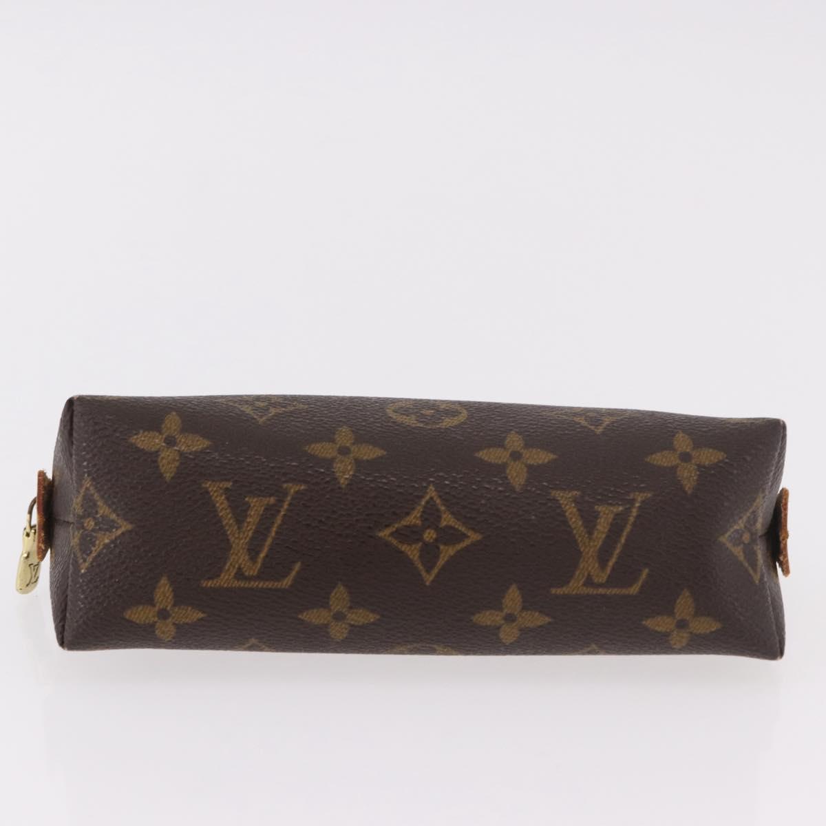 LOUIS VUITTON Monogram Pochette Cosmetic PM Pouch M43998 LV Auth 188189