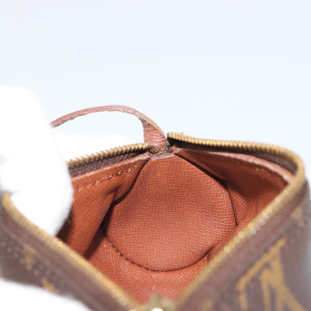 LOUIS VUITTON Monogram Papillon Pouch LV Auth 188190