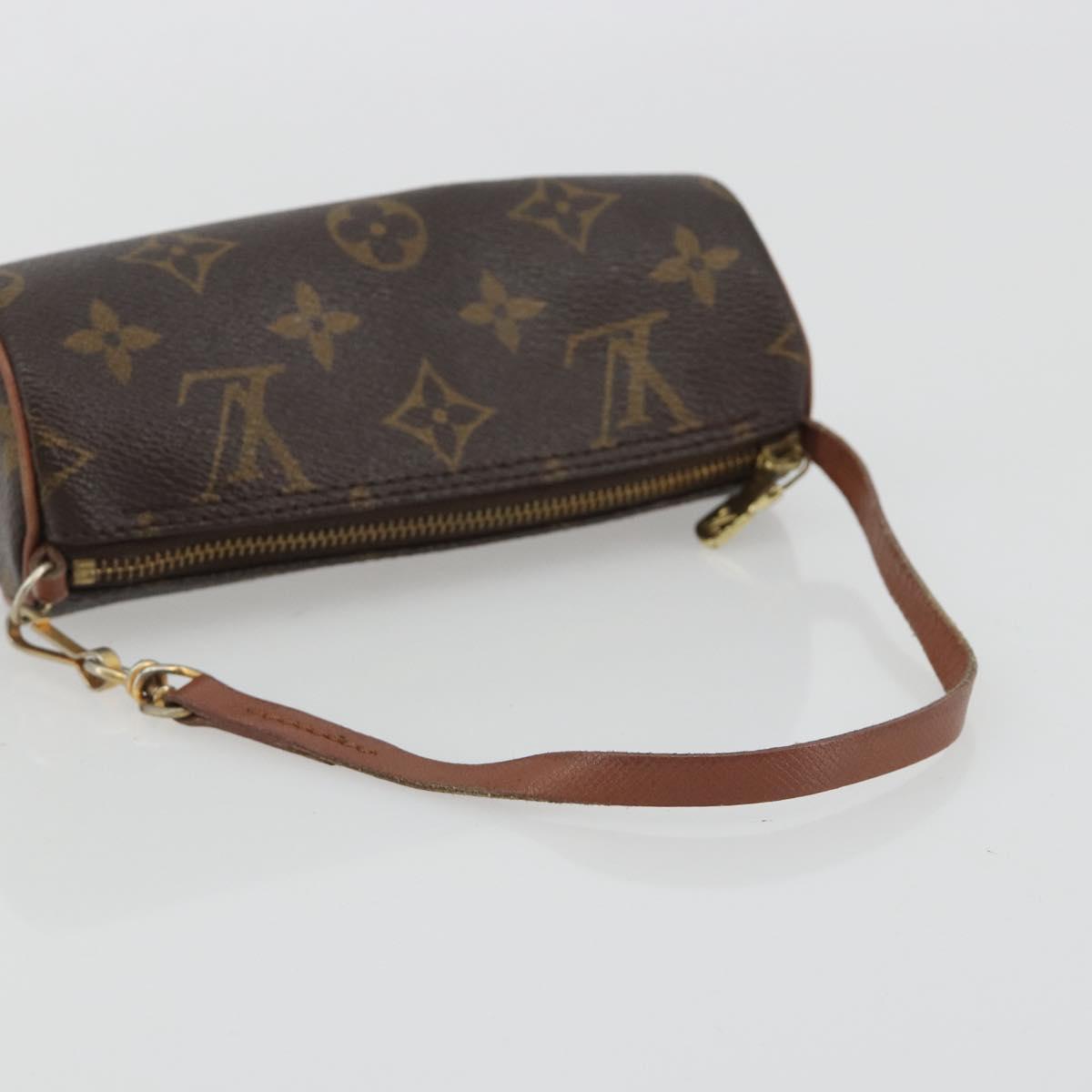 LOUIS VUITTON Monogram Papillon Pouch LV Auth 188190