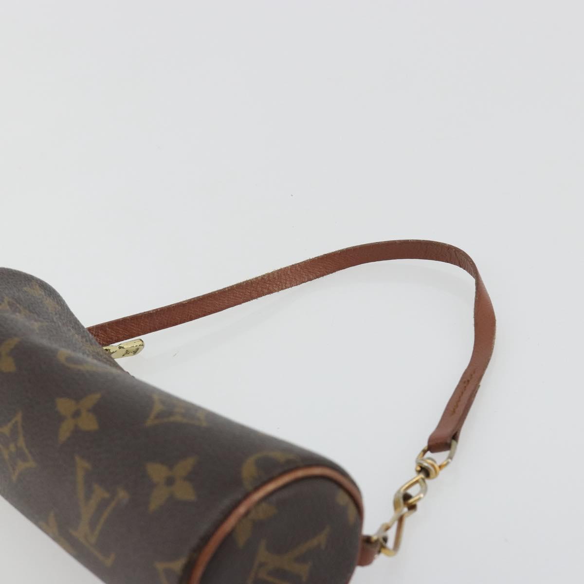 LOUIS VUITTON Monogram Papillon Pouch LV Auth 188190