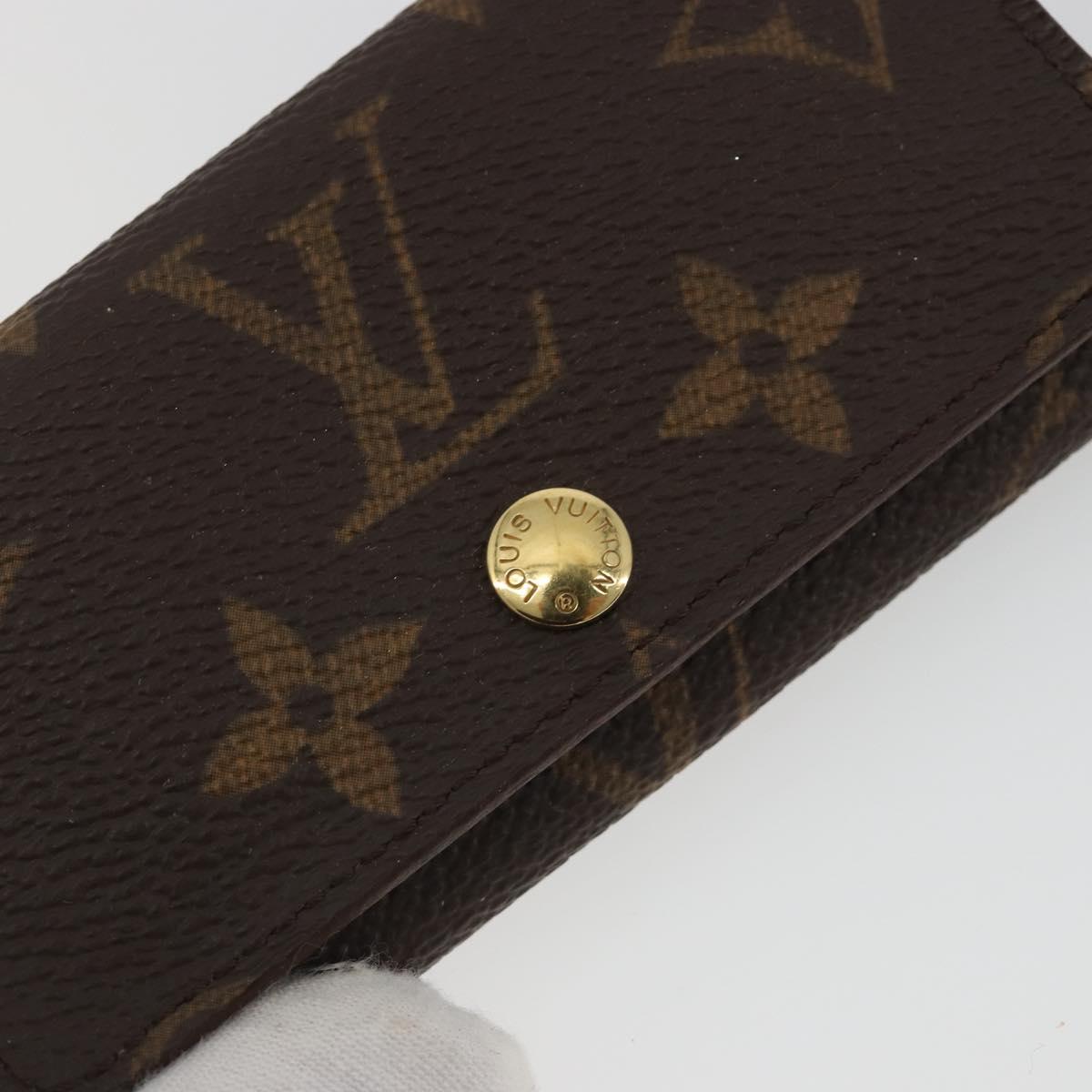 LOUIS VUITTON Monogram Multicles 4 Key Case Monogram M62631 LV Auth 188191A