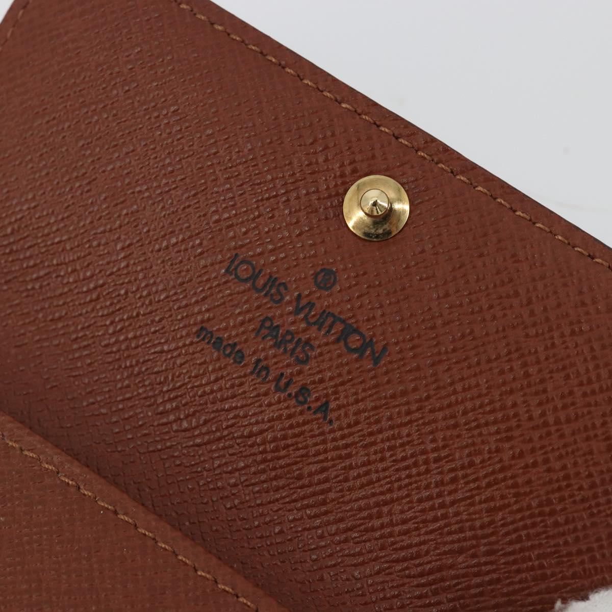 LOUIS VUITTON Monogram Multicles 4 Key Case Monogram M62631 LV Auth 188191A