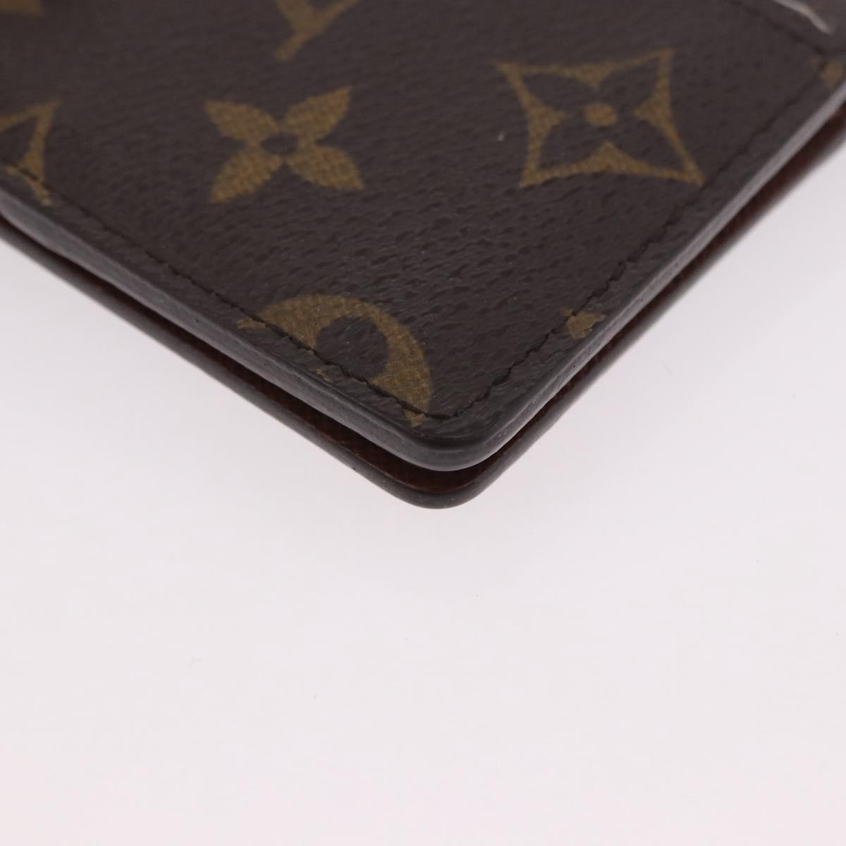 LOUIS VUITTON Monogram Organizer De Poch Card Case M61732 LV Auth 188194A
