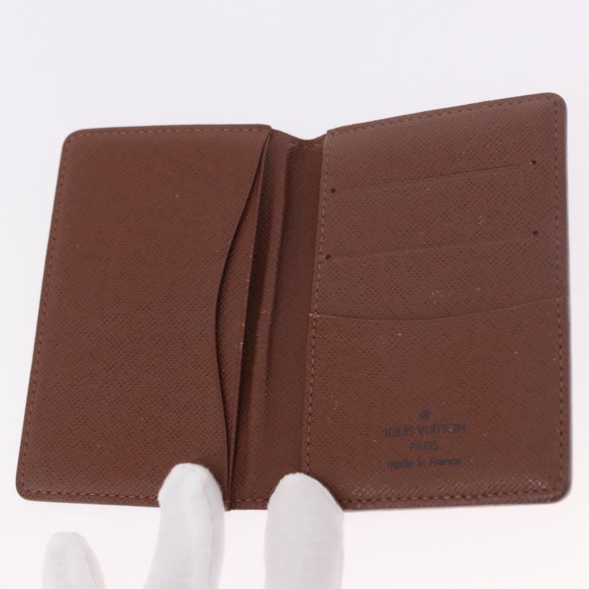 LOUIS VUITTON Monogram Organizer De Poch Card Case M61732 LV Auth 188194A