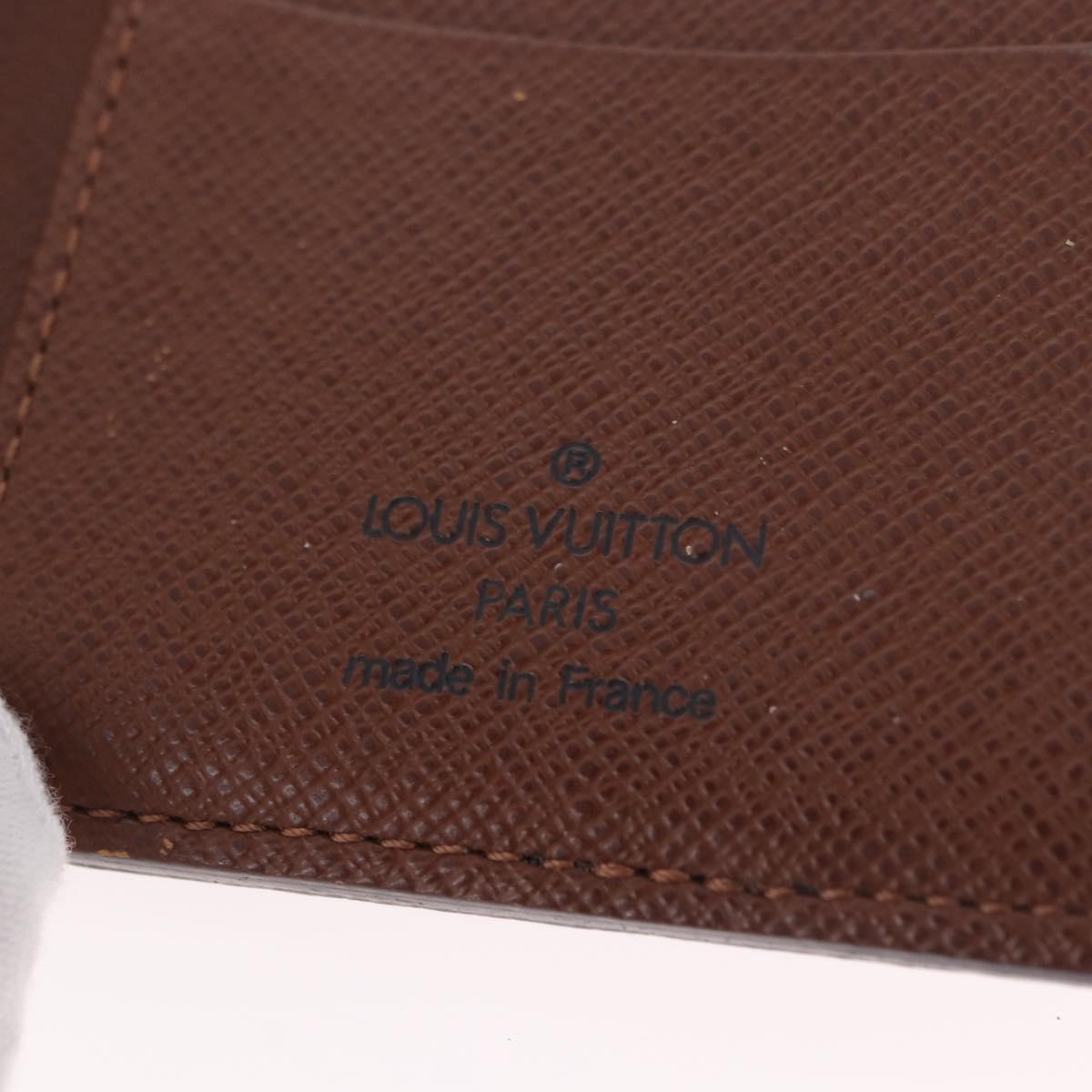 LOUIS VUITTON Monogram Organizer De Poch Card Case M61732 LV Auth 188194A