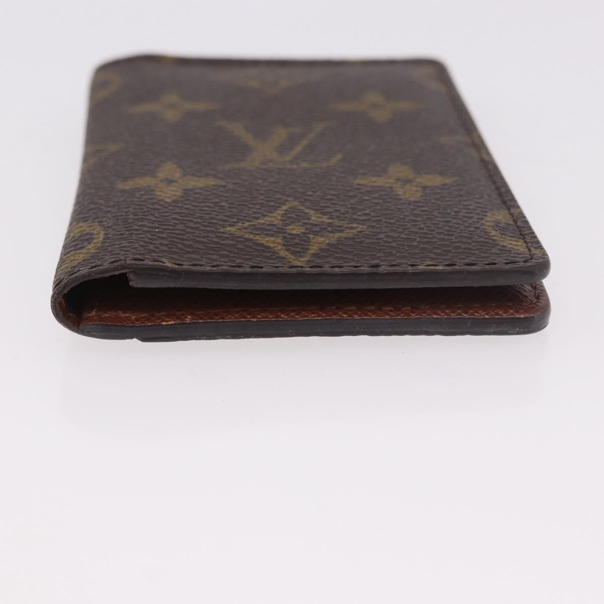 LOUIS VUITTON Monogram Organizer De Poch Card Case M61732 LV Auth 188194A