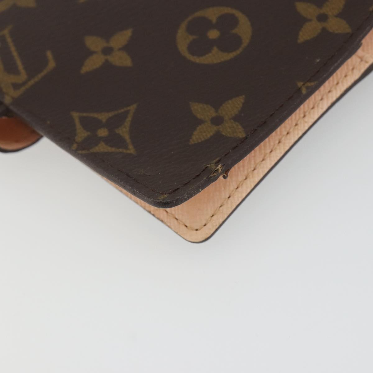 LOUIS VUITTON Monogram Agenda Koala PM Cover Pink R21013 LV Auth 188196
