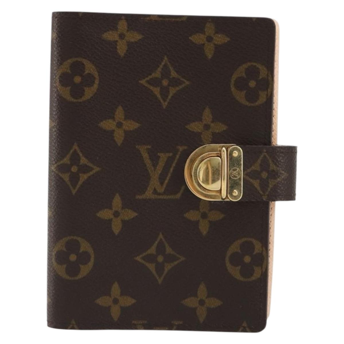 LOUIS VUITTON Monogram Agenda Koala PM Cover Pink R21013 LV Auth 188196