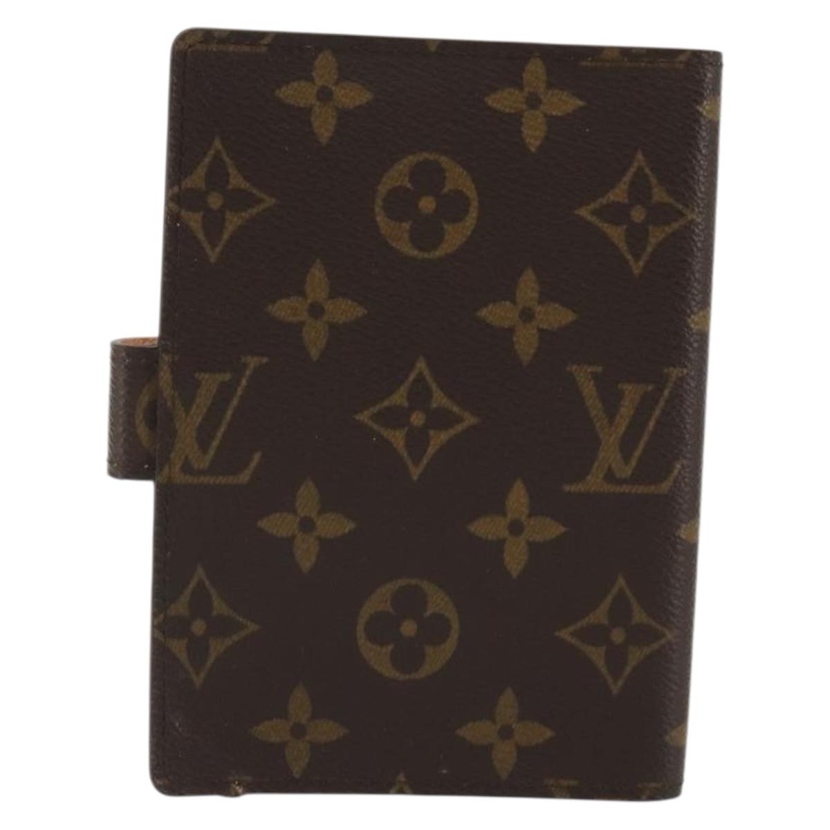 LOUIS VUITTON Monogram Agenda Koala PM Cover Pink R21013 LV Auth 188196