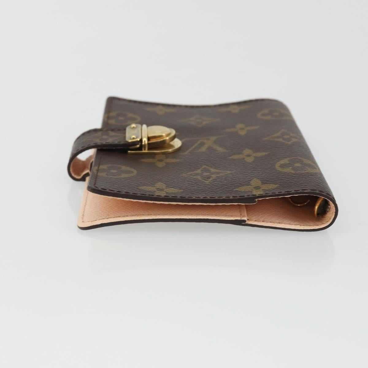 LOUIS VUITTON Monogram Agenda Koala PM Cover Pink R21013 LV Auth 188196