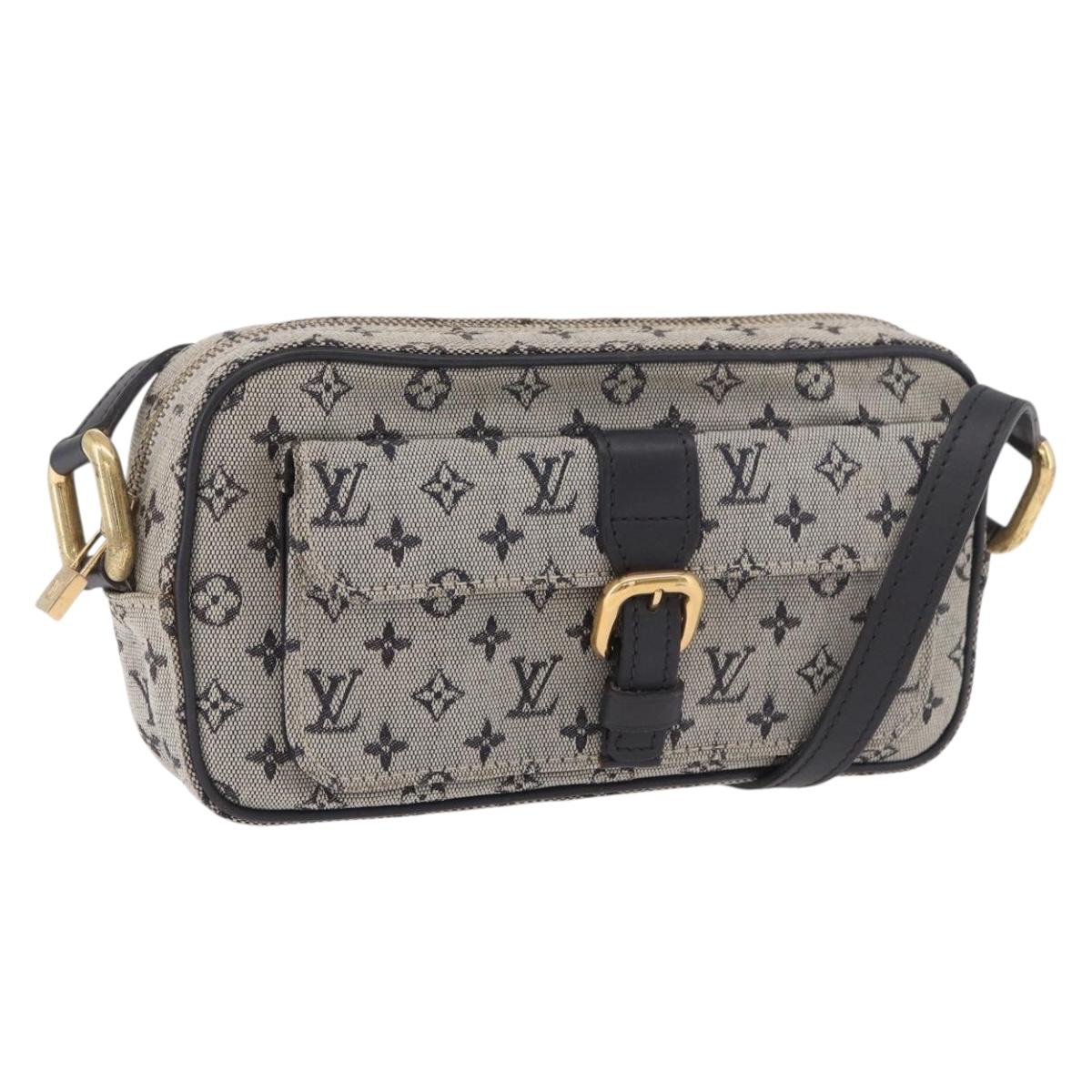 LOUIS VUITTON Monogram Mini Juliet MM Shoulder Bag Blue M92004 LV Auth 188201