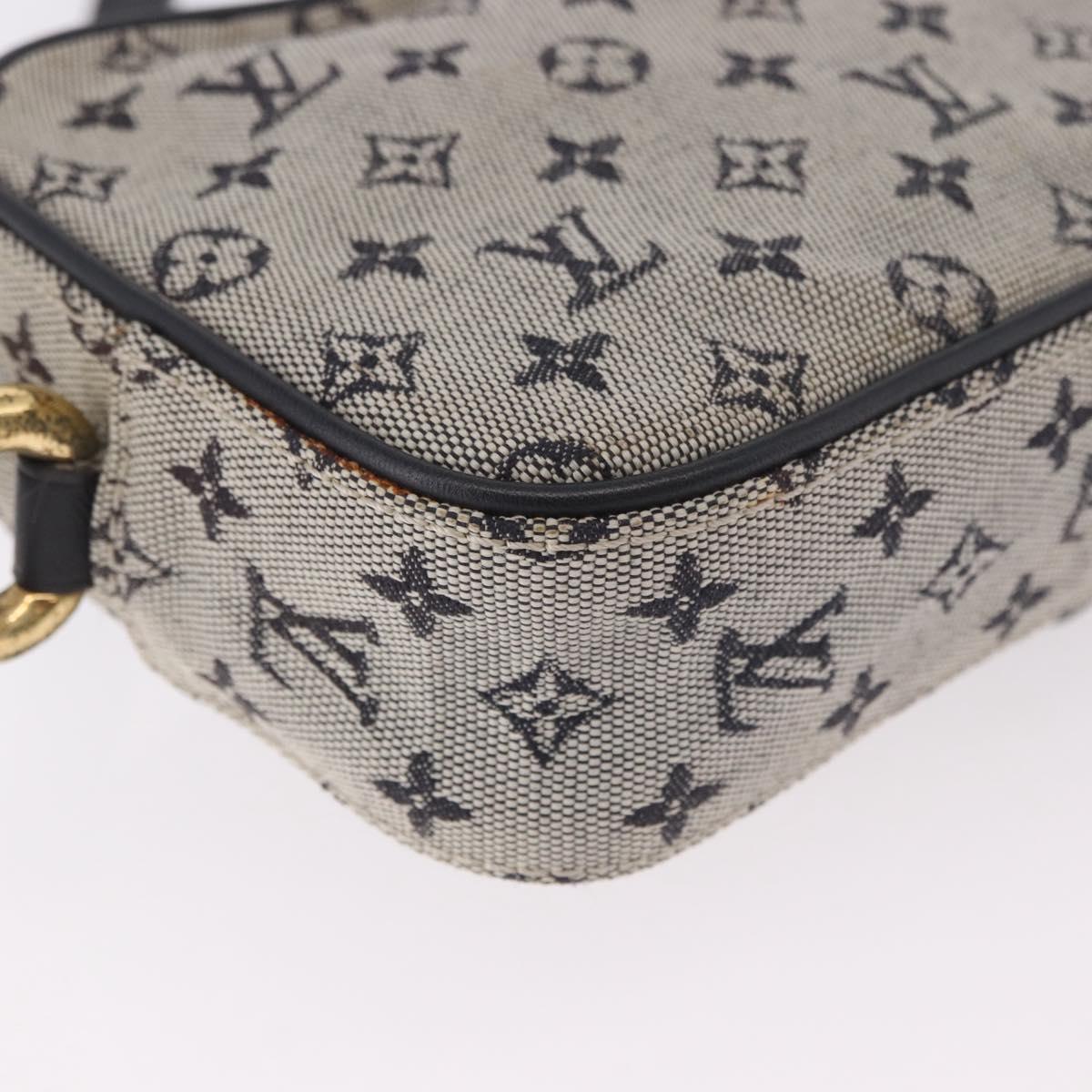 LOUIS VUITTON Monogram Mini Juliet MM Shoulder Bag Blue M92004 LV Auth 188201