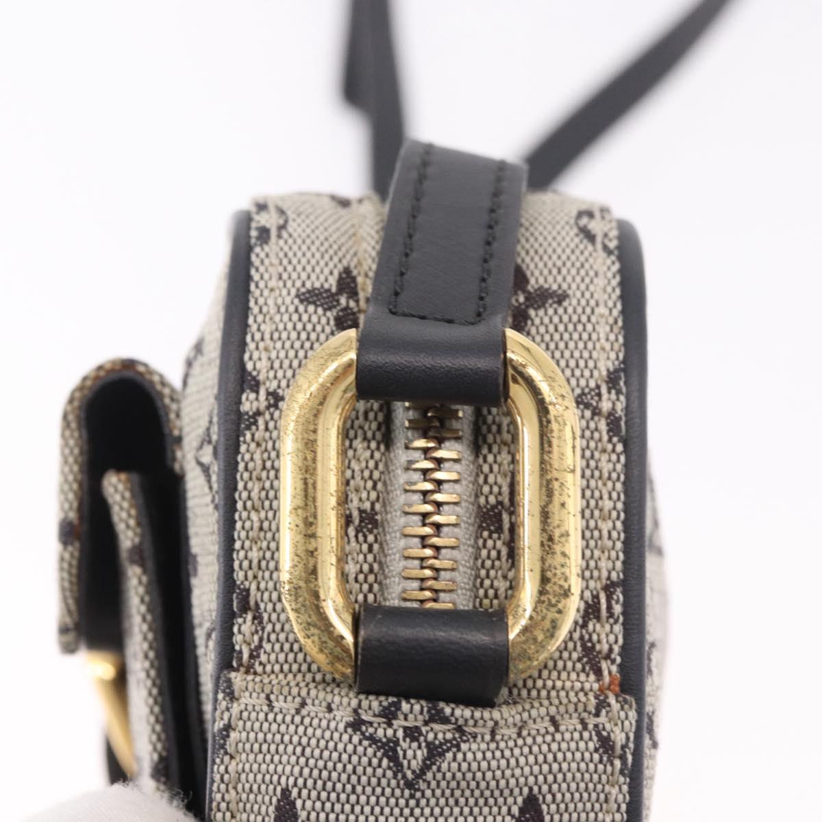 LOUIS VUITTON Monogram Mini Juliet MM Shoulder Bag Blue M92004 LV Auth 188201
