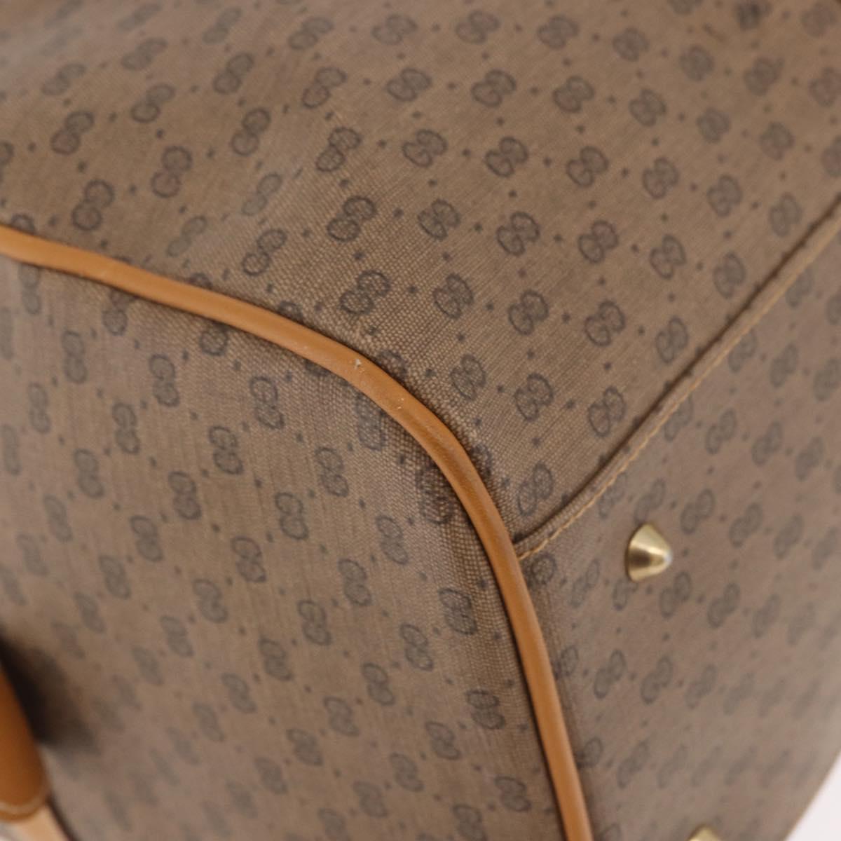 GUCCI Micro GG Supreme Web Sherry Line Bag PVC Beige 002 39 0168 Auth 188204