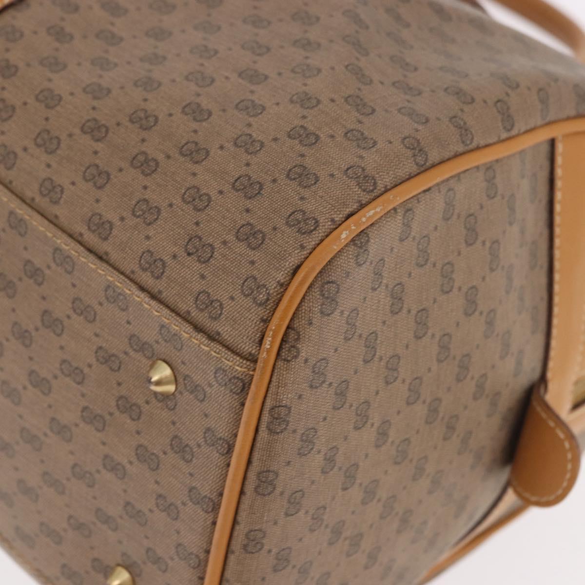 GUCCI Micro GG Supreme Web Sherry Line Bag PVC Beige 002 39 0168 Auth 188204