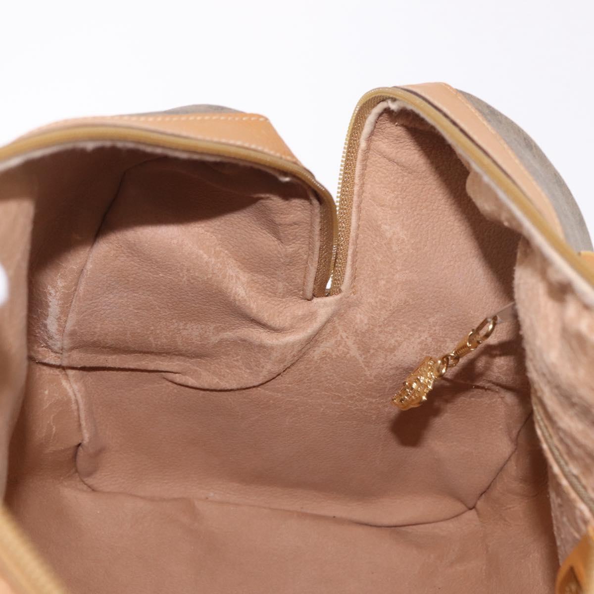 GUCCI Micro GG Supreme Web Sherry Line Bag PVC Beige 002 39 0168 Auth 188204