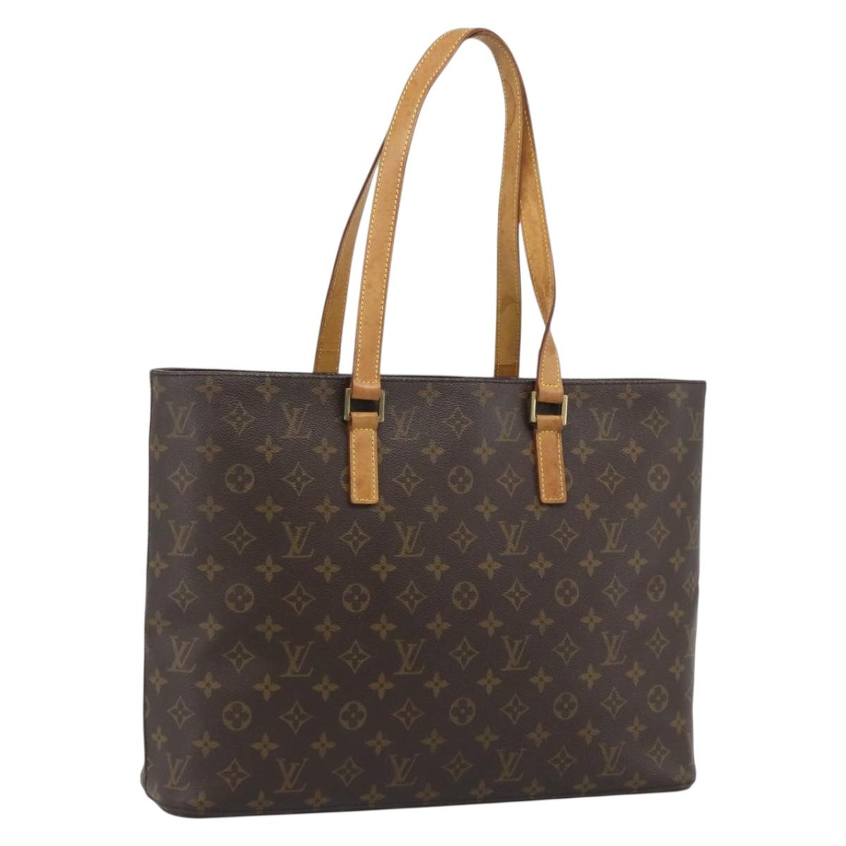 LOUIS VUITTON Monogram Luco Tote Bag M51155 LV Auth 188207