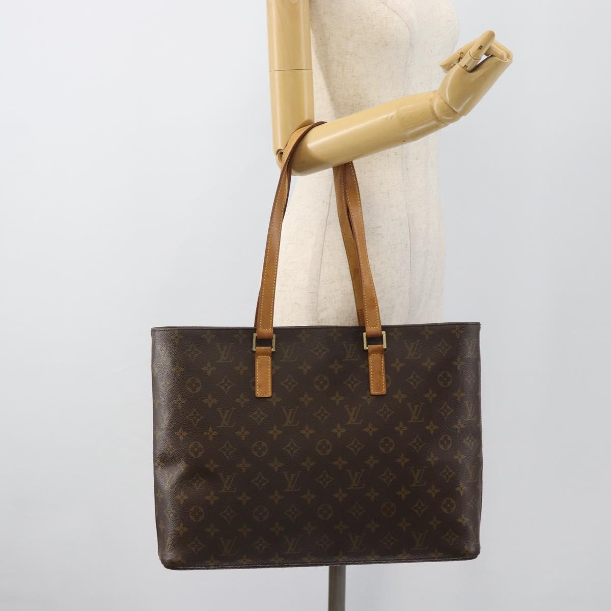 LOUIS VUITTON Monogram Luco Tote Bag M51155 LV Auth 188207
