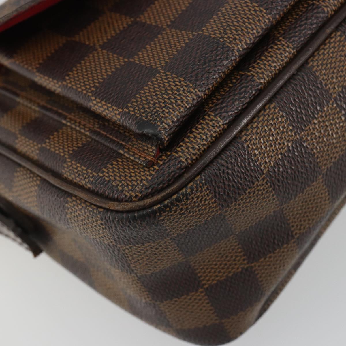 LOUIS VUITTON Damier Ebene Ravello GM Shoulder Bag N60006 LV Auth 188221A
