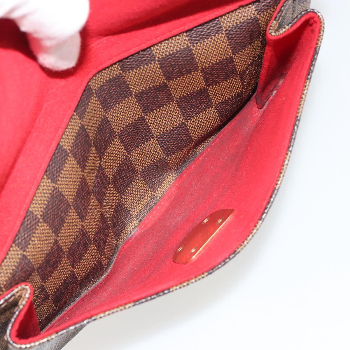 LOUIS VUITTON Damier Ebene Ravello GM Shoulder Bag N60006 LV Auth 188221A