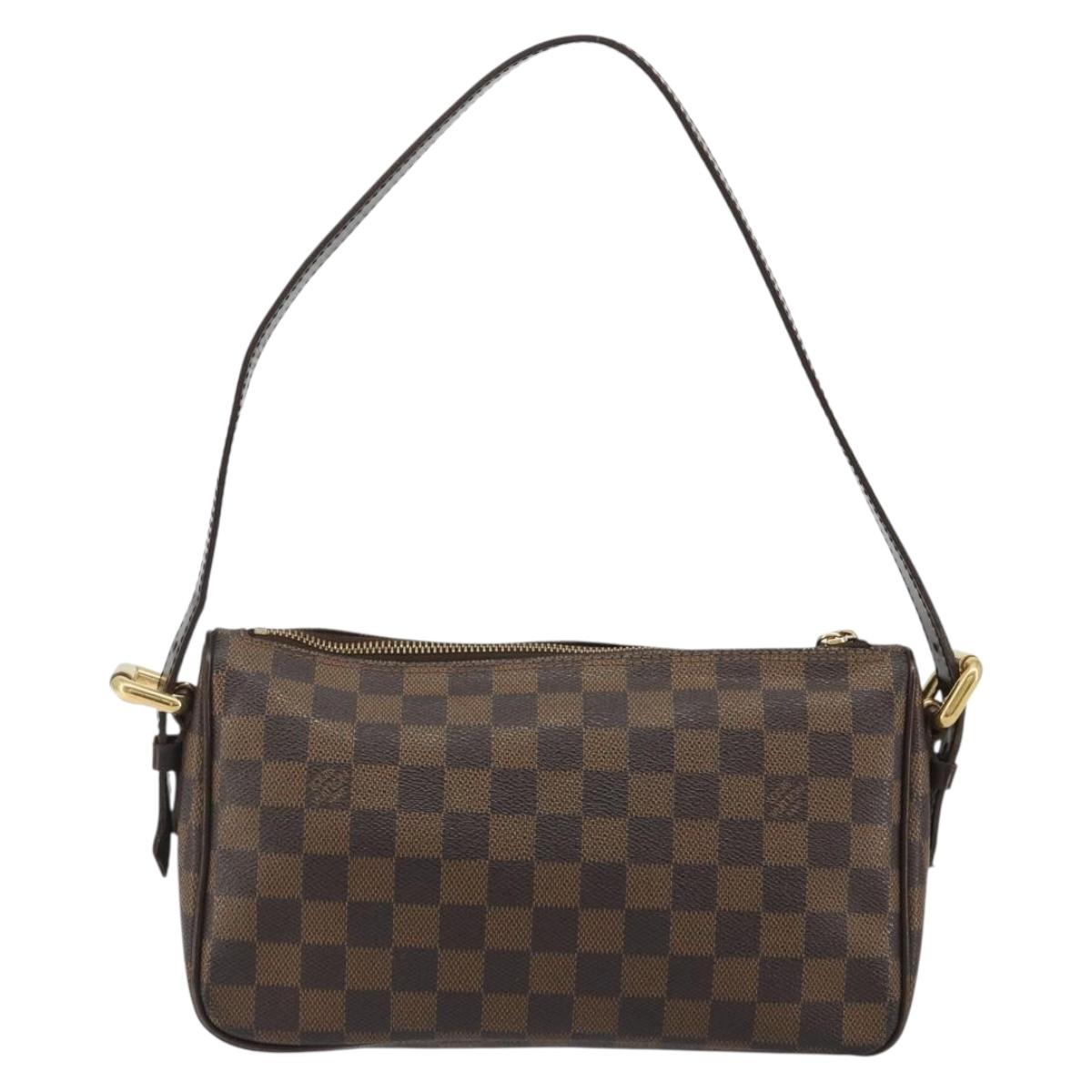 LOUIS VUITTON Damier Ebene Ravello GM Shoulder Bag N60006 LV Auth 188221A
