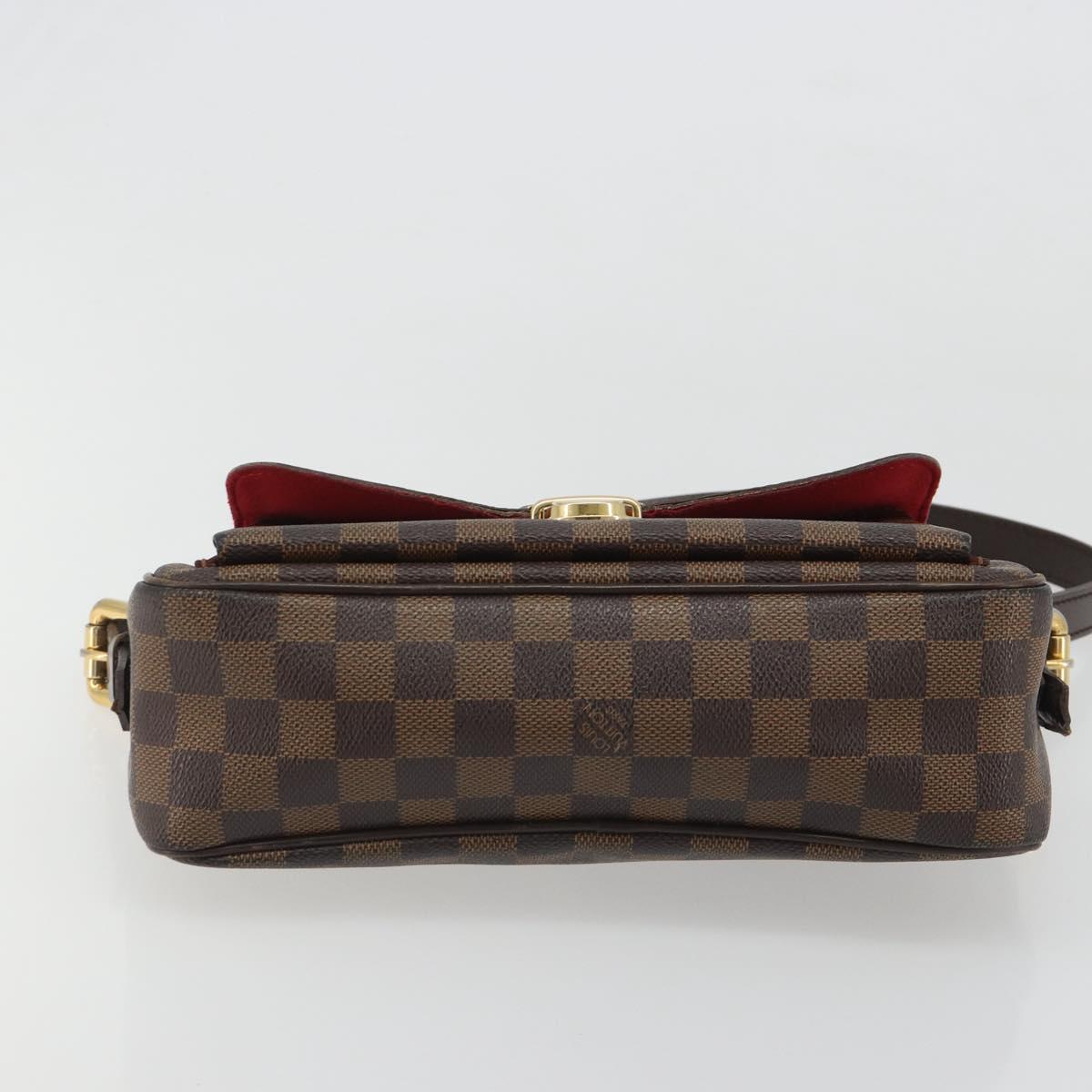 LOUIS VUITTON Damier Ebene Ravello GM Shoulder Bag N60006 LV Auth 188221A
