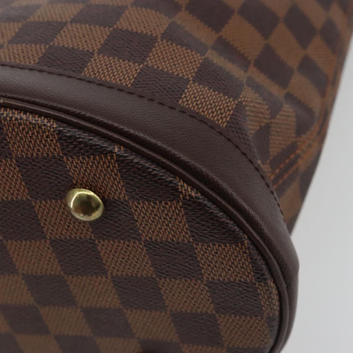 LOUIS VUITTON Damier Ebene Marais Shoulder Bag N42240 LV Auth 188222V