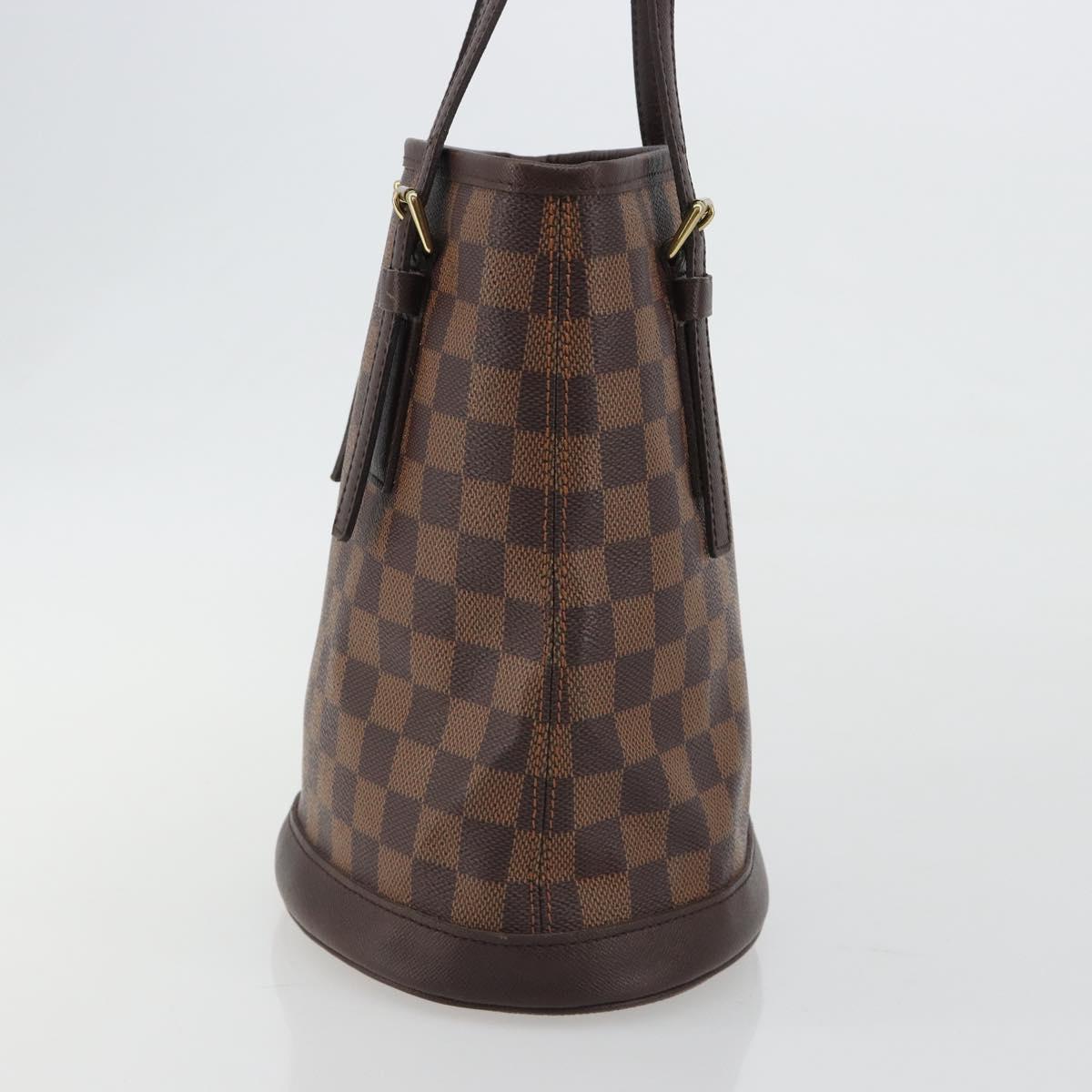 LOUIS VUITTON Damier Ebene Marais Shoulder Bag N42240 LV Auth 188222V