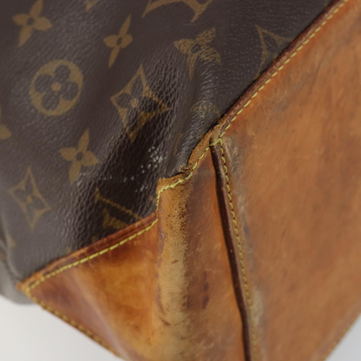 LOUIS VUITTON Monogram Cabas Mezzo Tote Bag M51151 LV Auth 188227