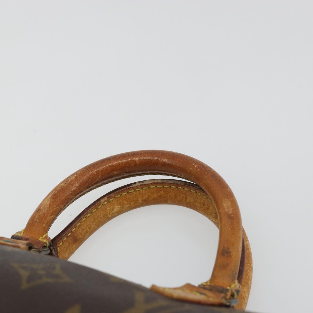 LOUIS VUITTON Monogram Mini Speedy Hand Bag M41534 LV Auth 188228