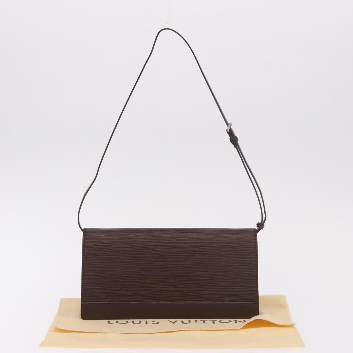 LOUIS VUITTON Epi Honfleur Shoulder Bag Mocha M5273C LV Auth 188239V