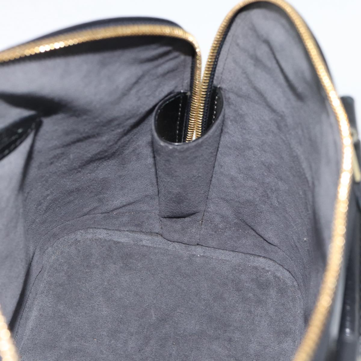 LOUIS VUITTON Epi Alma Hand Bag Noir Black M52142 LV Auth 188243SAV