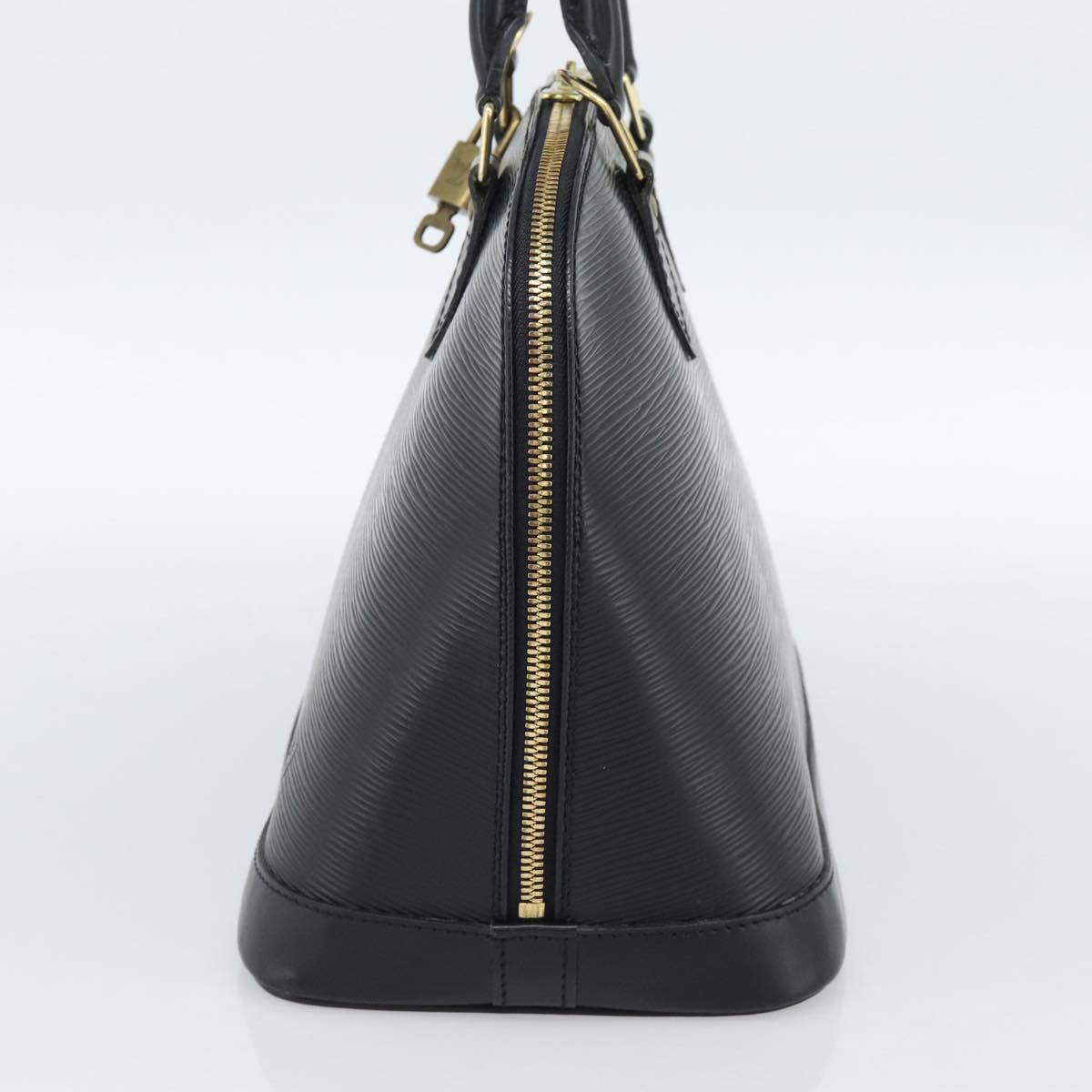 LOUIS VUITTON Epi Alma Hand Bag Noir Black M52142 LV Auth 188243SAV