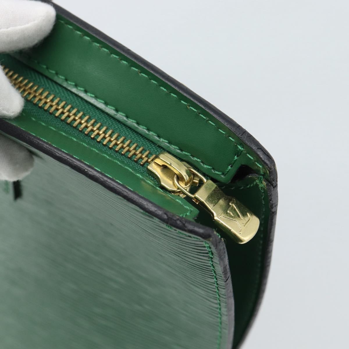 LOUIS VUITTON Epi Saint Jacques Shopping Bag Green M52274 LV Auth 188244V