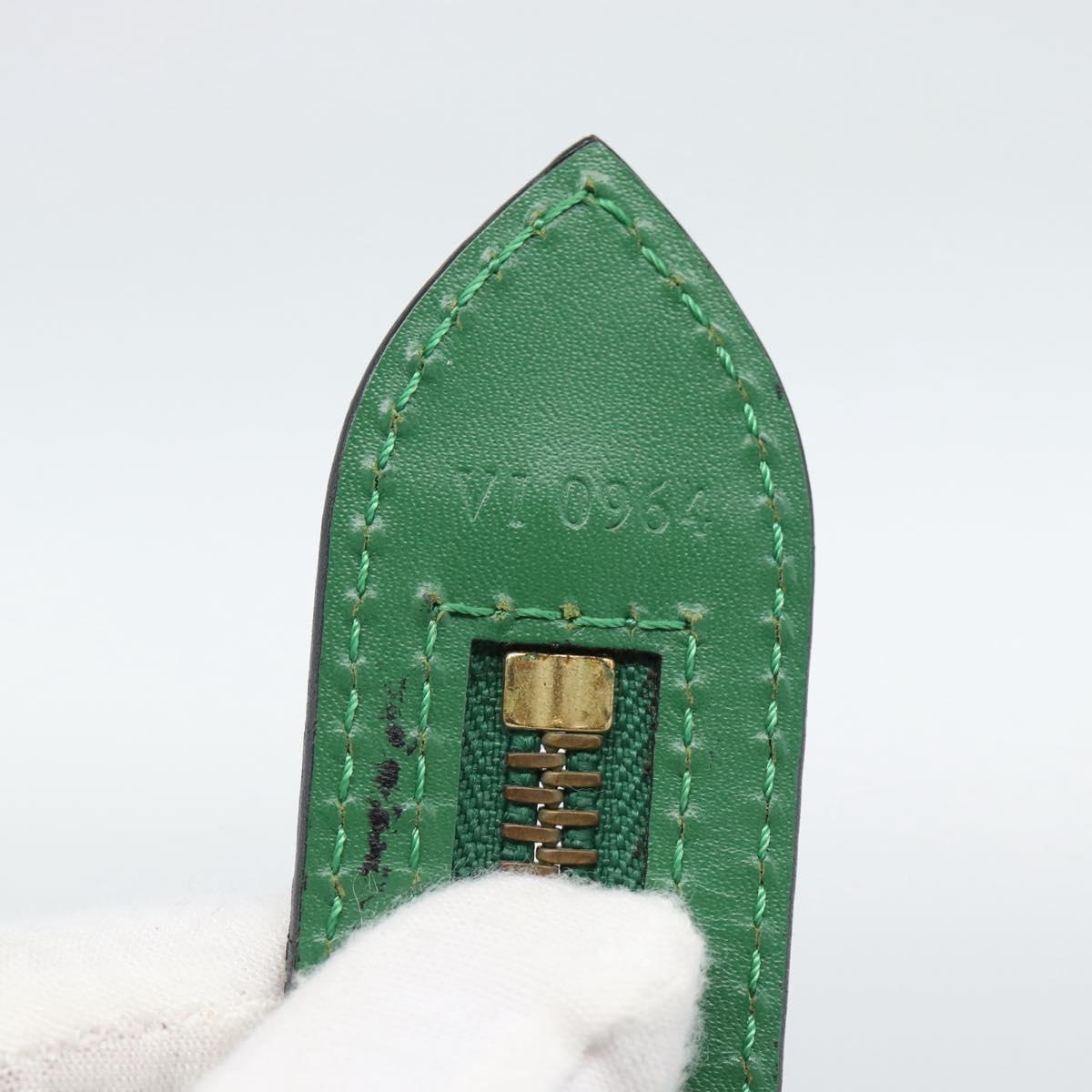 LOUIS VUITTON Epi Saint Jacques Shopping Bag Green M52274 LV Auth 188244V