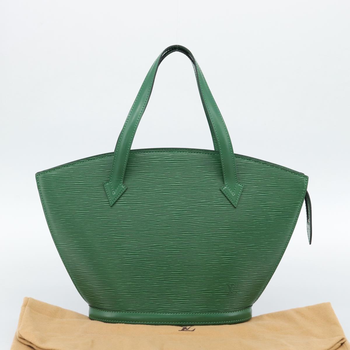 LOUIS VUITTON Epi Saint Jacques Shopping Bag Green M52274 LV Auth 188244V