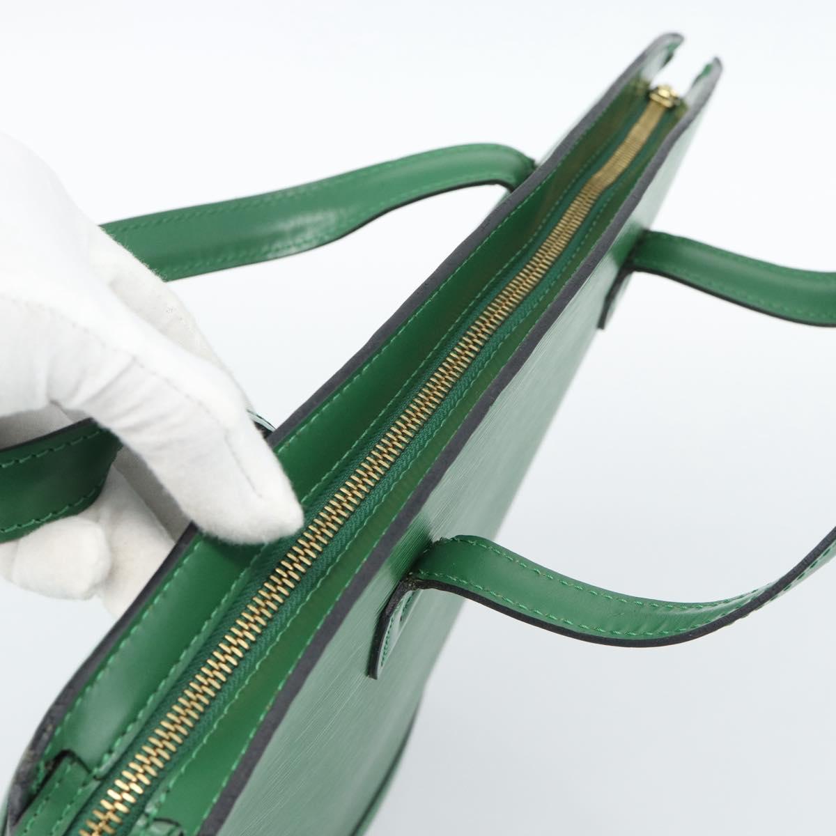 LOUIS VUITTON Epi Saint Jacques Shopping Bag Green M52274 LV Auth 188244V