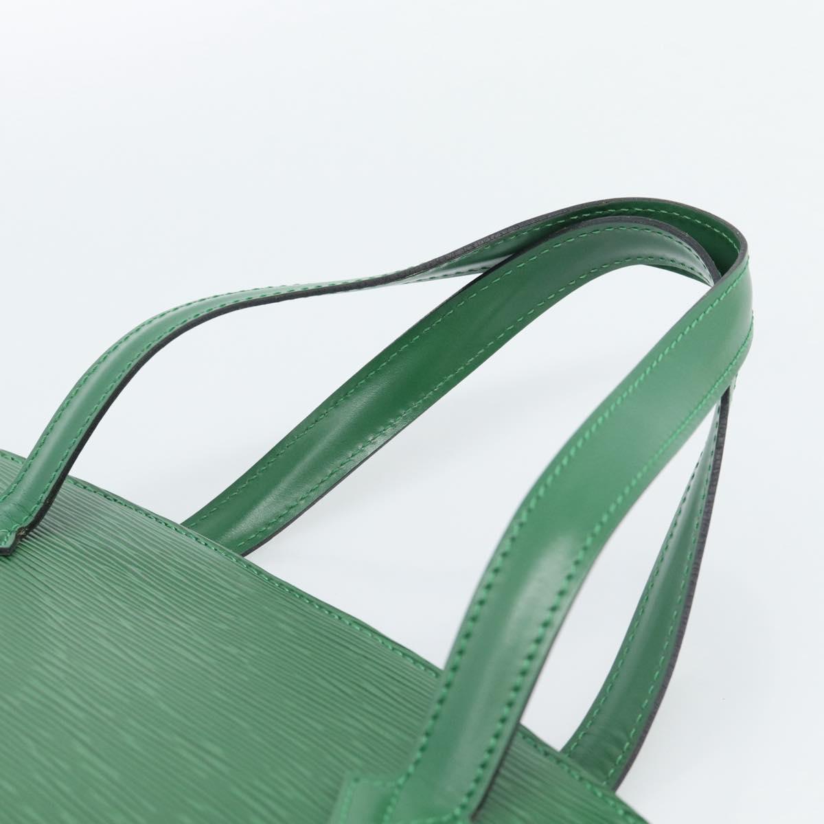 LOUIS VUITTON Epi Saint Jacques Shopping Bag Green M52274 LV Auth 188244V