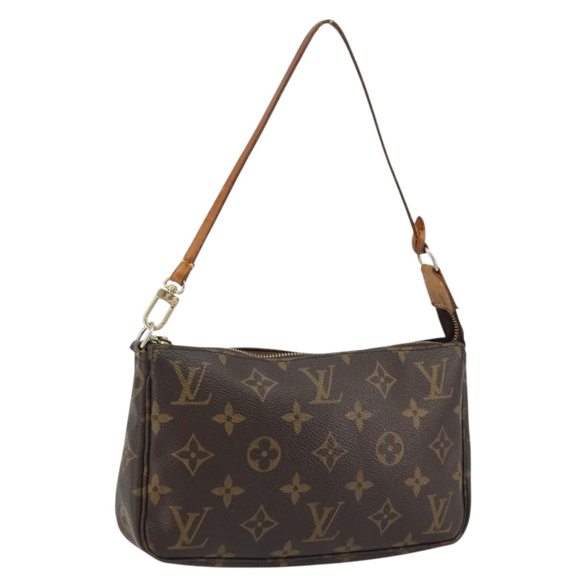 LOUIS VUITTON Monogram Pochette Accessoires Accessory Pouch M51980 Auth 188251A