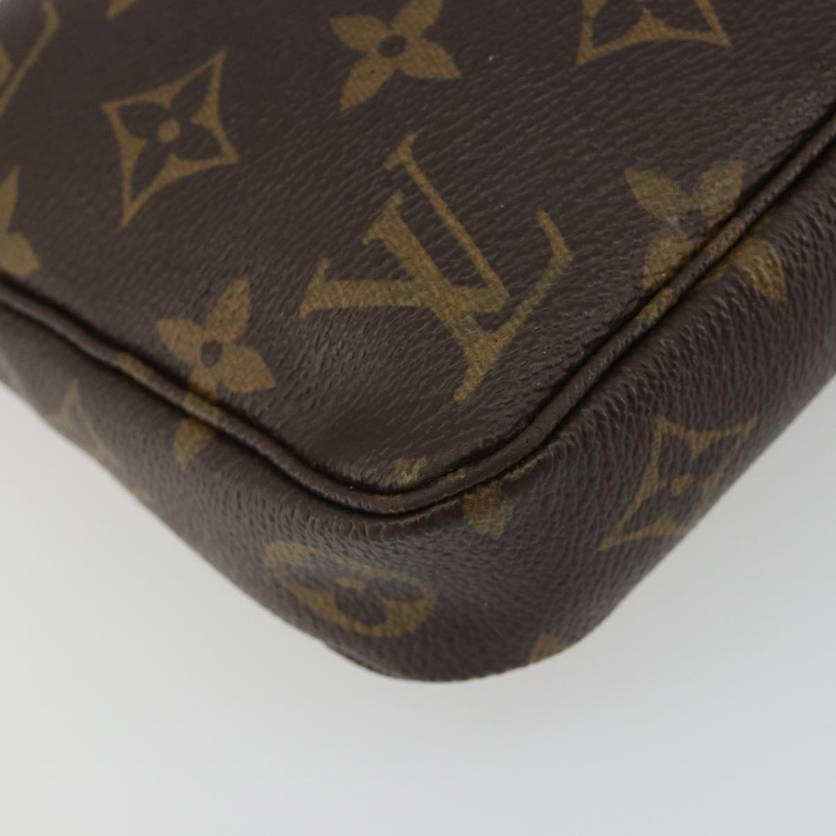 LOUIS VUITTON Monogram Pochette Accessoires Accessory Pouch M51980 Auth 188251A