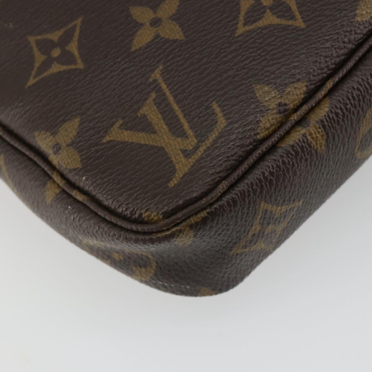LOUIS VUITTON Monogram Pochette Accessoires Accessory Pouch M51980 Auth 188251A