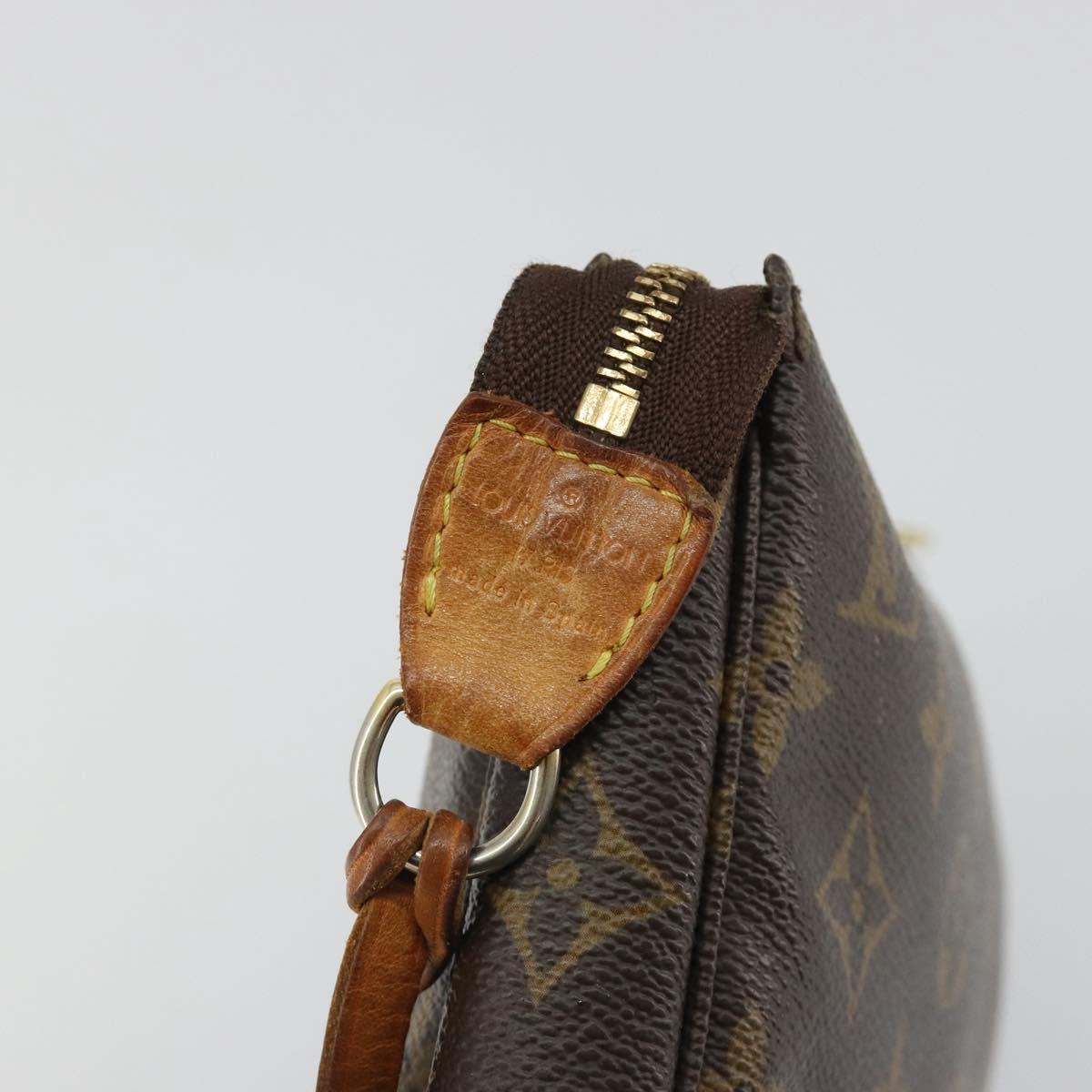 LOUIS VUITTON Monogram Pochette Accessoires Accessory Pouch M51980 Auth 188251A