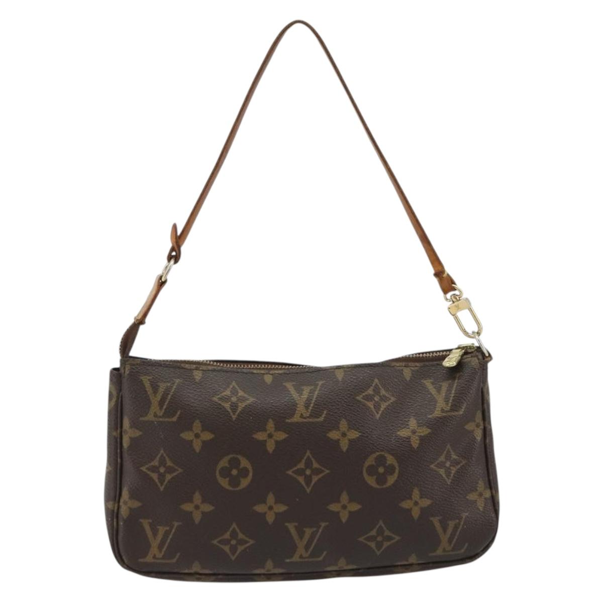 LOUIS VUITTON Monogram Pochette Accessoires Accessory Pouch M51980 Auth 188251A